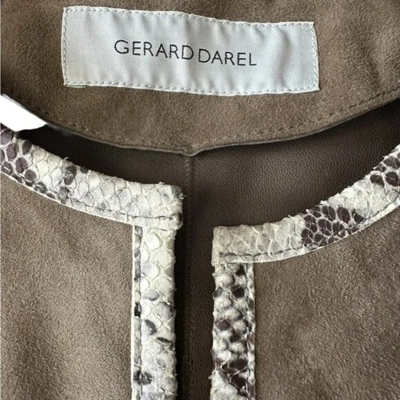Gerard Darel Tan Trench Coat Size 36 - Picture 6 of 9